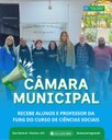 Alunos de Ciências Sociais da FURG visitam a Câmara Municipal