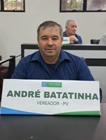 André Batatinha(PV) assume interinamente na Câmara Municipal!