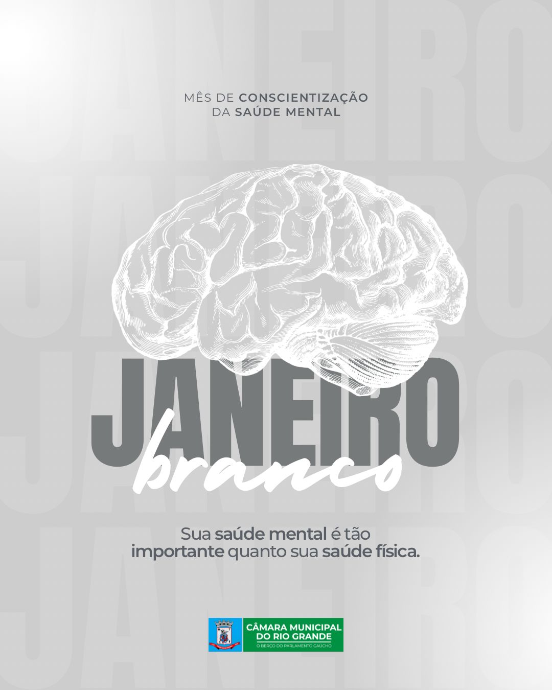 Câmara Municipal apoia a campanha Janeiro Branco