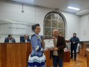 Câmara Municipal concede Voto de Louvor a Giovana Martins- 1° Prenda do Estado do Rio Grande do Sul 