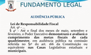 Câmara Municipal do Rio Grande realiza Audiência Pública sobre Comissão de Orçamento, Finanças e Controle Externo  (COFCE) 
