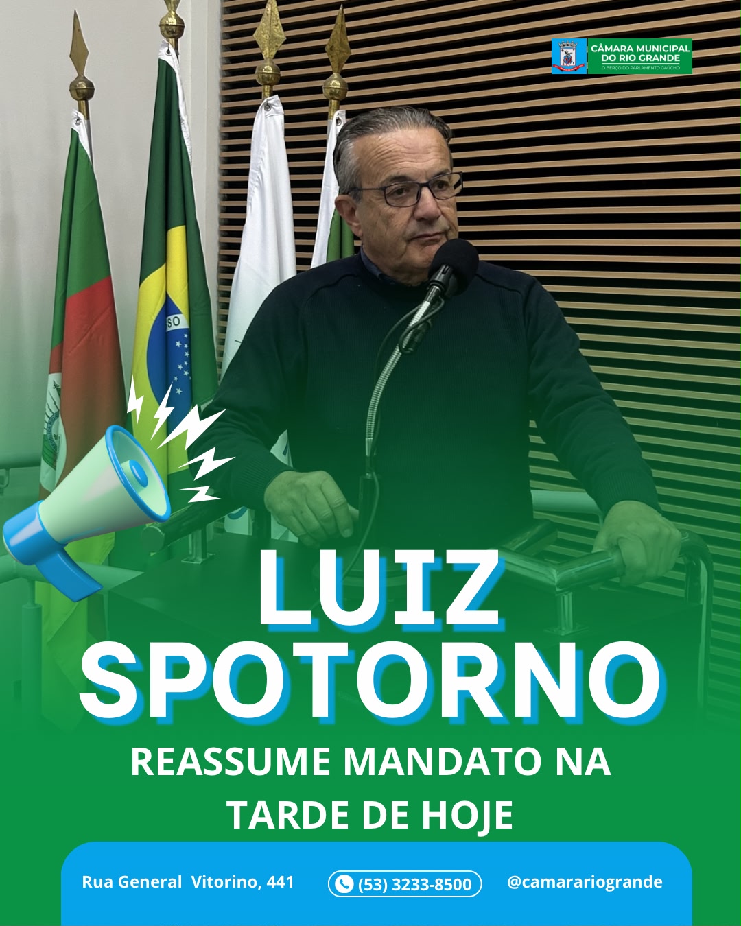 Câmara Municipal oficializa mudança na bancada do PT