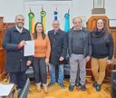 Câmara Municipal recebe Projeto de Lei que cria o Fundo Municipal da Reconstrução.