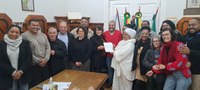 Câmara recebe projeto de lei que institui premiação pela promoção da igualdade racial.