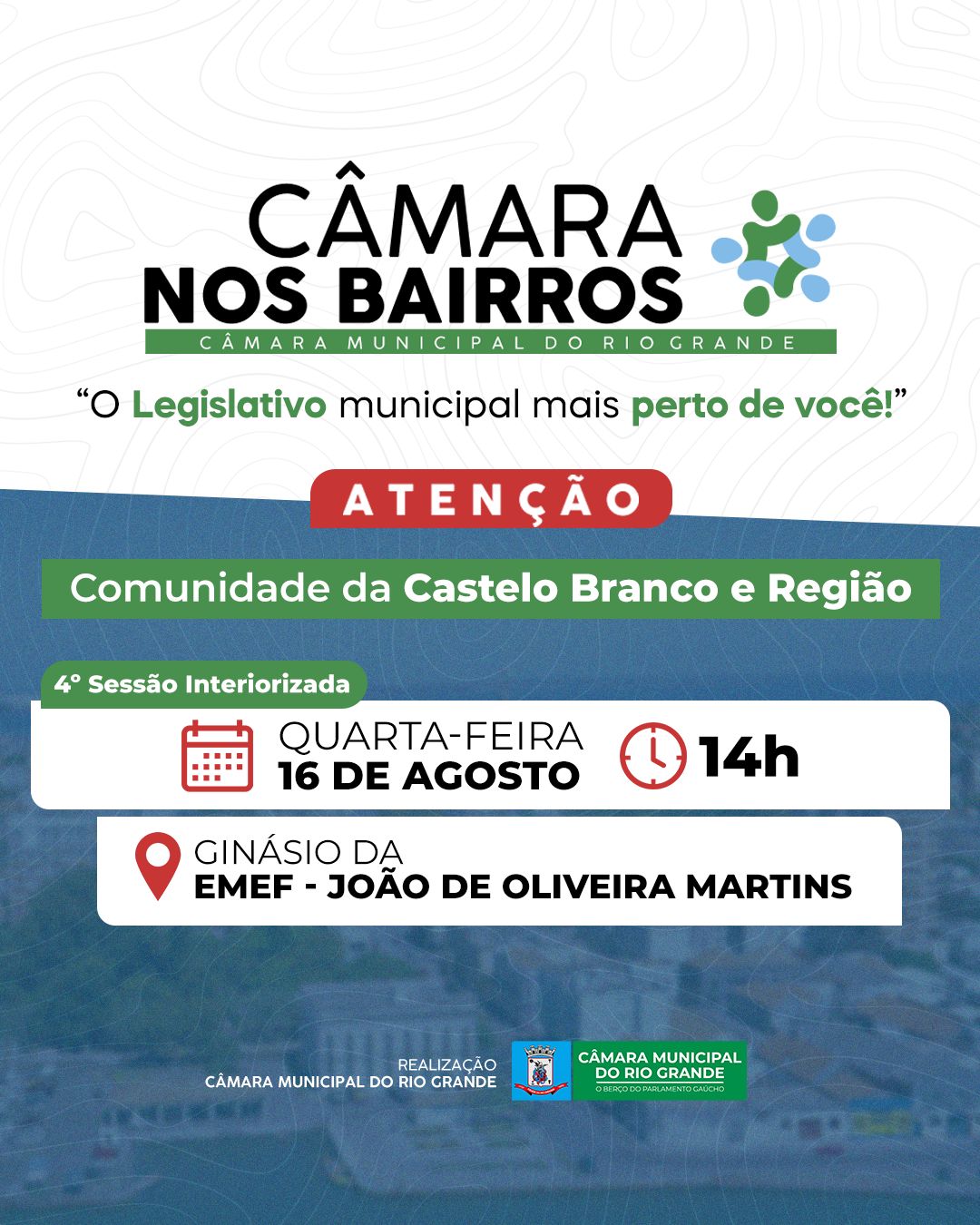 Comunidade da Castelo Branco recebe Sessão Interiorizada da Câmara Municipal 