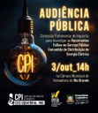 CPI da Energia Elétrica da Assembléia Legislativa debate qualidade do fornecimento em audiência pública.