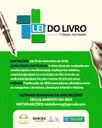 Inscrições para a 7ª edição da Lei do Livro seguem até 21 de setembro.