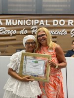 Legislativo concede Voto de Louvor aos 65 anos da Tenda Espírita de Caridade Santa Catarina