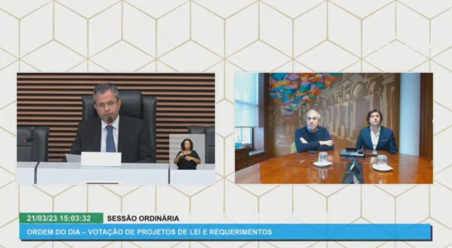 Lideranças do Rio Grande e de Águeda participam de reunião em comemoração aos 30 anos de geminação