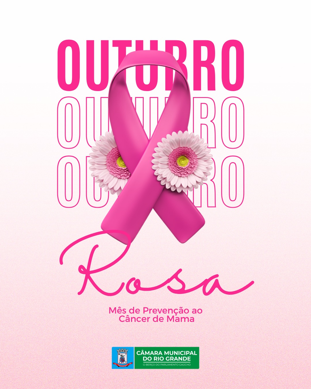 Outubro Rosa: mês de conscientização e cuidado com a vida.