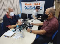 Presidente da Câmara participa de entrevista na Rádio Studio Livre FM