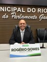 Rogério Gomes é empossado Presidente da Câmara Municipal